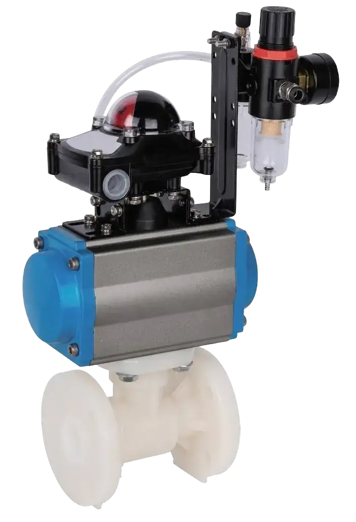 Pneumatic Flange Ball Valve