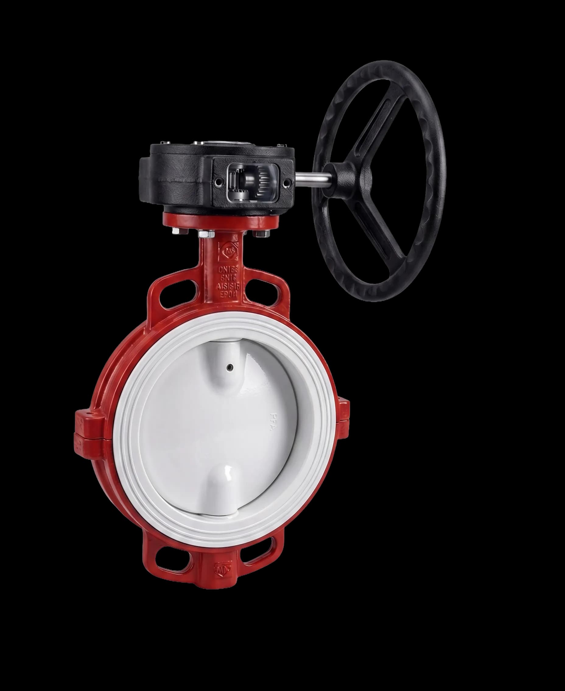 PFA Lined Butterfly Valve